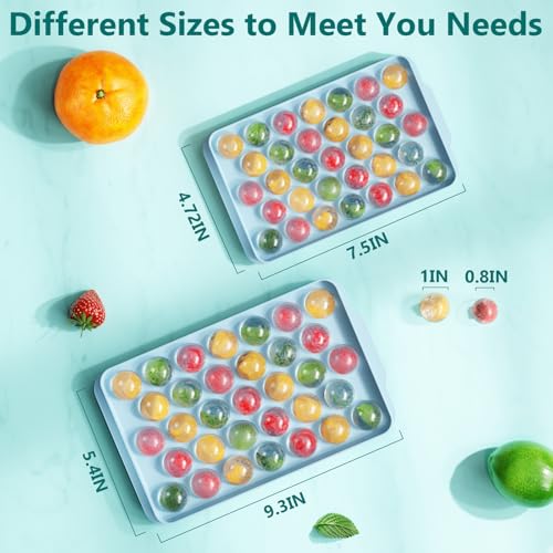 Classic Optish 3 Pack Ice Trays for Freezer, 99 PCS Essentials