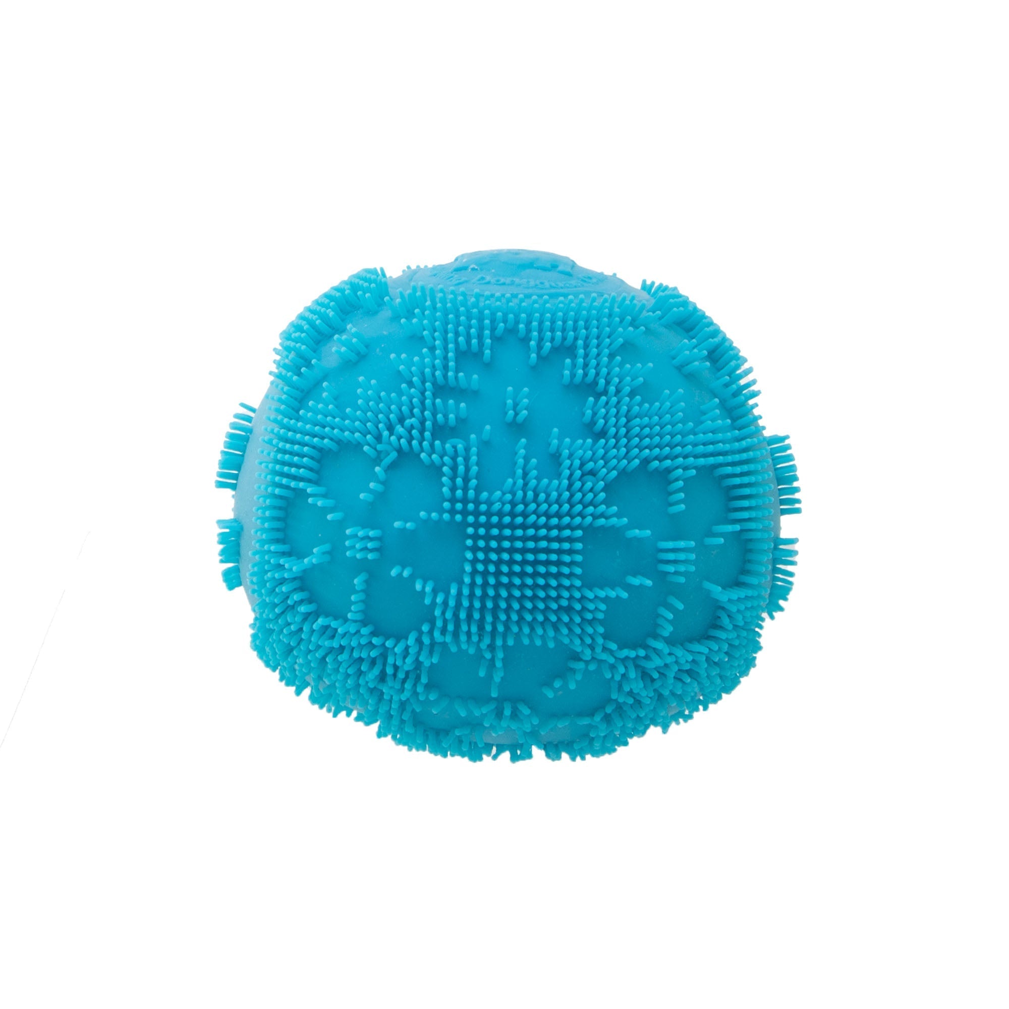 Textured Sensory NeeDoh Fuzz Ball Flower Power | Signature Elm Point - Shaggy Tactile Ribbed Stress Relief Toy Detail