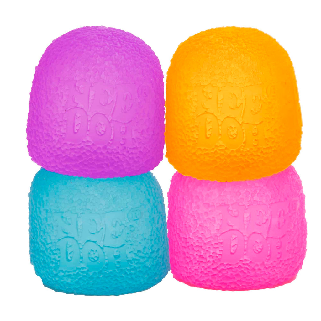Whimsical Doughnut NeeDoh Gumdrop | Edition Juniper Flare - Fun Food Fidget Cookie Squishable Toy Detail