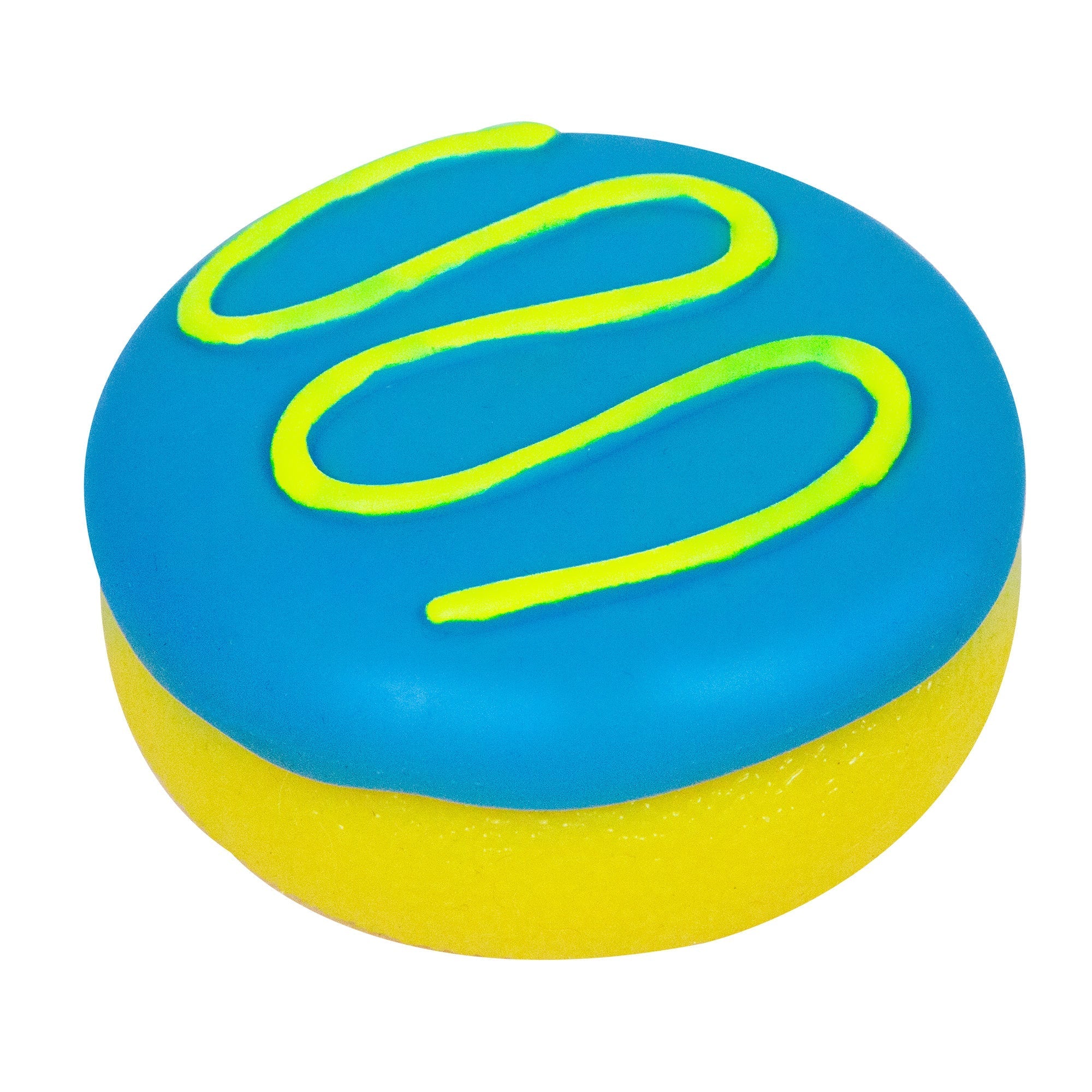 Playful Geometric Jelly Dohnut NeeDoh | Signature Seaside Lane - Deliciously Soft Cupcake Sensory Glob Detail