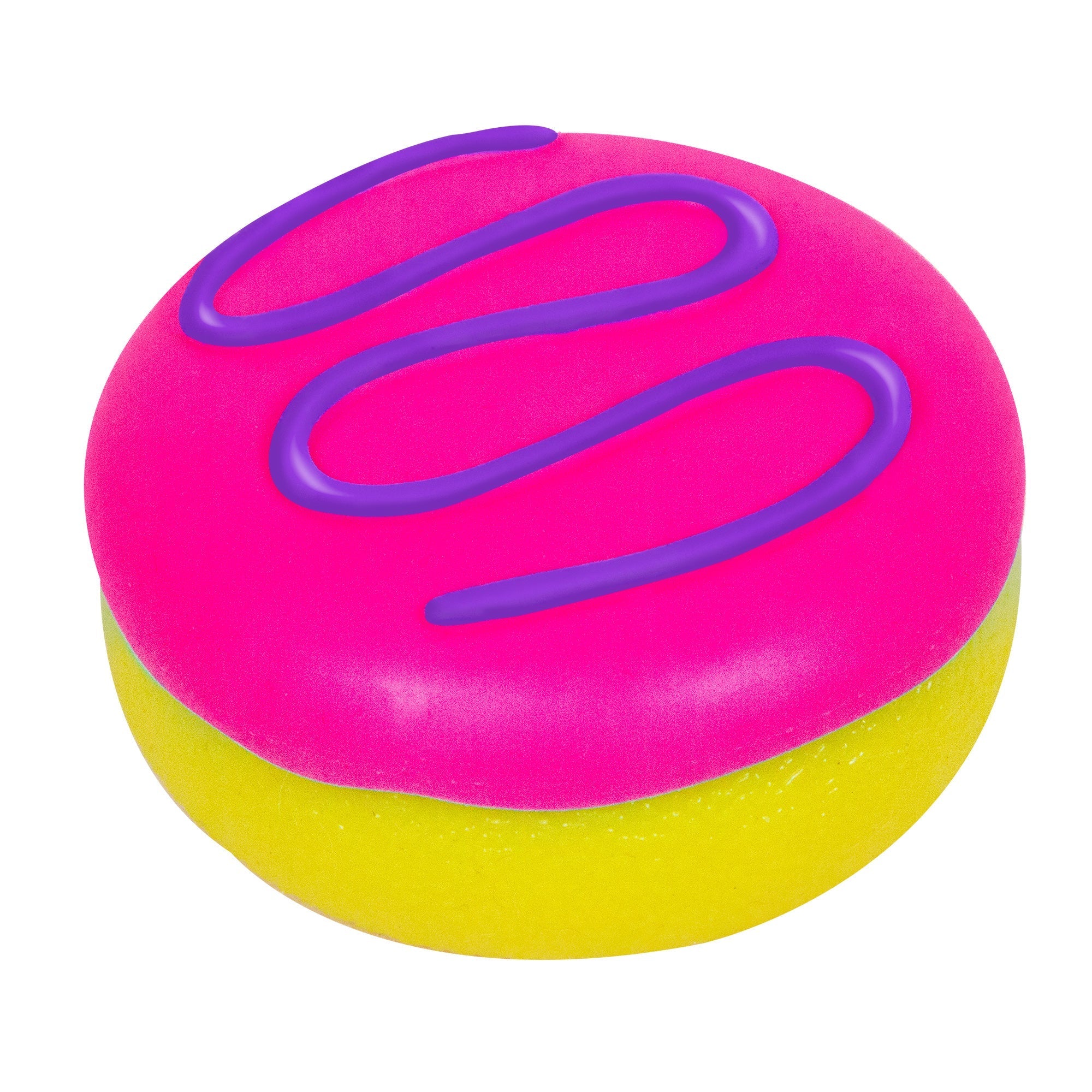 Playful Geometric Jelly Dohnut NeeDoh | Signature Seaside Lane - Deliciously Soft Cupcake Sensory Glob Detail