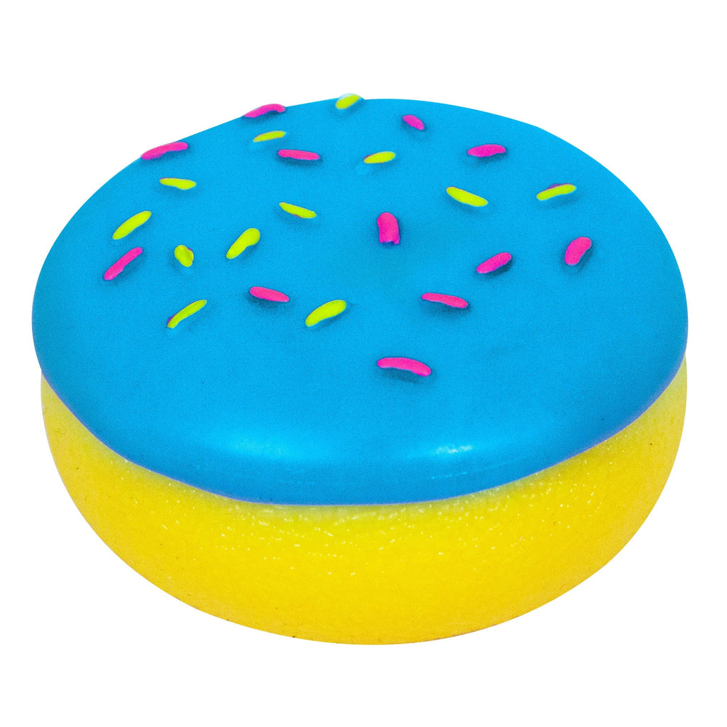 Playful Geometric Jelly Dohnut NeeDoh | Signature Seaside Lane - Deliciously Soft Cupcake Sensory Glob Detail