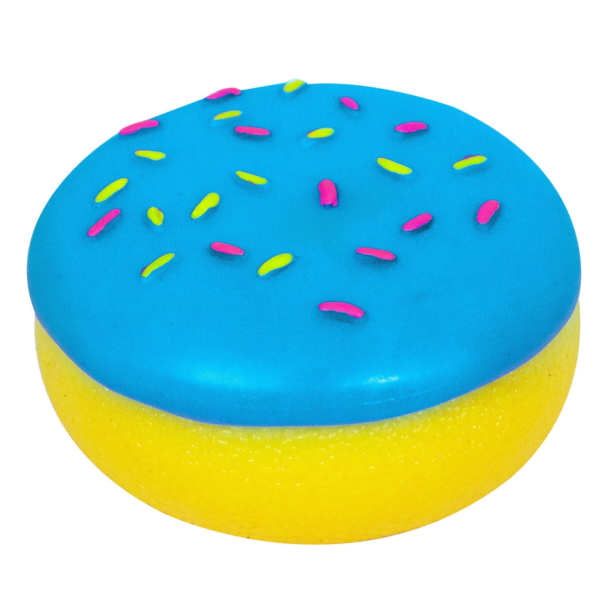 Playful Geometric Jelly Dohnut NeeDoh | Signature Seaside Lane - Deliciously Soft Cupcake Sensory Glob Detail