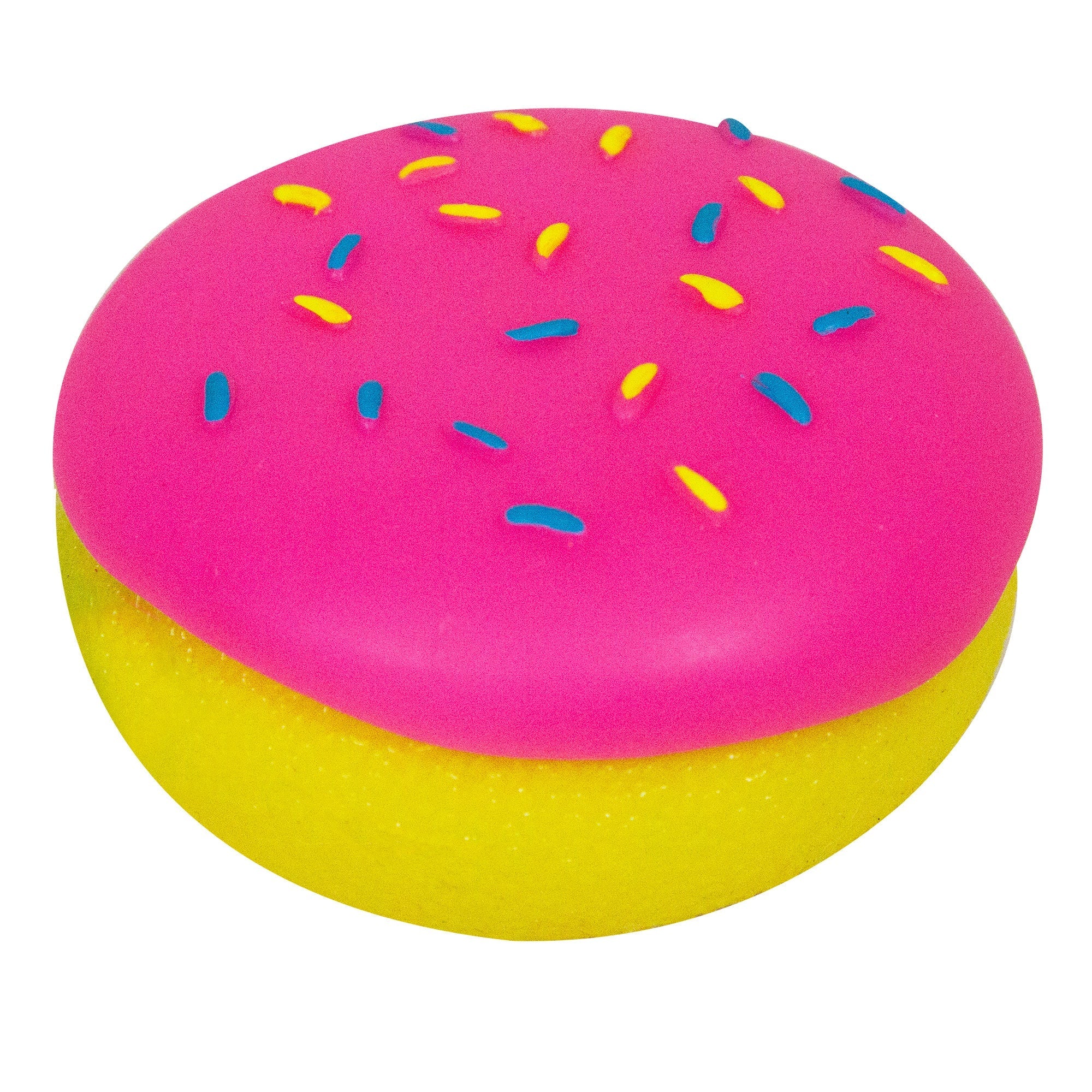 Playful Geometric Jelly Dohnut NeeDoh | Signature Seaside Lane - Deliciously Soft Cupcake Sensory Glob Detail
