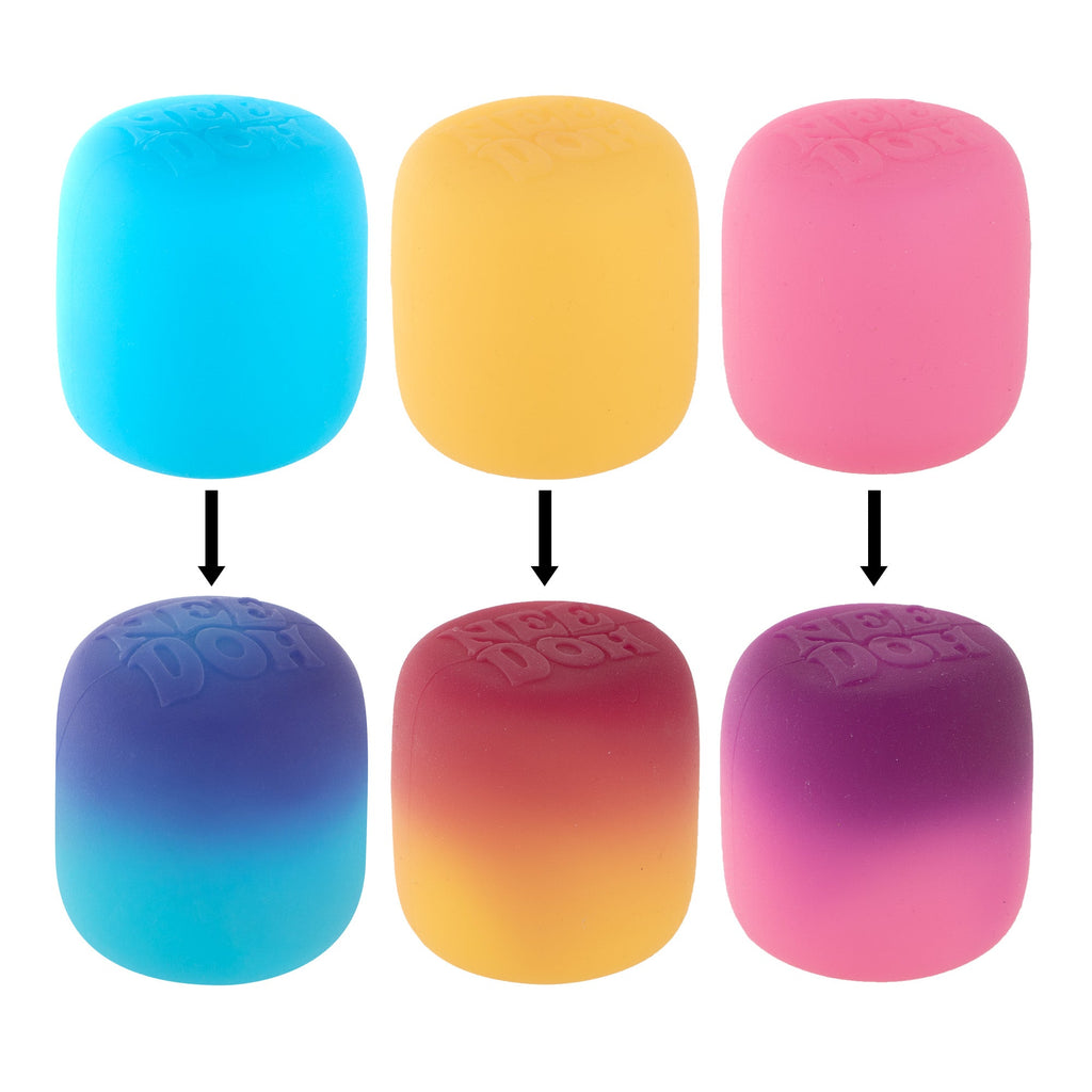 Fun Food Fidget NeeDoh Mello Mallo | Series Stone Harbor - Deliciously Soft Cupcake Sensory Glob Detail