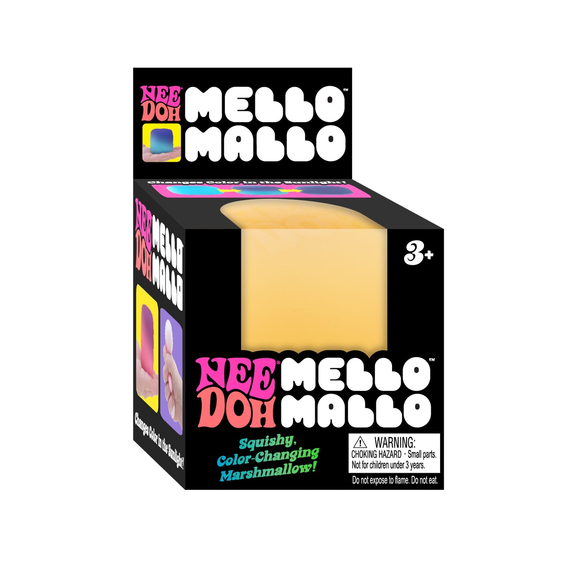 Fun Food Fidget NeeDoh Mello Mallo | Series Stone Harbor - Deliciously Soft Cupcake Sensory Glob Detail
