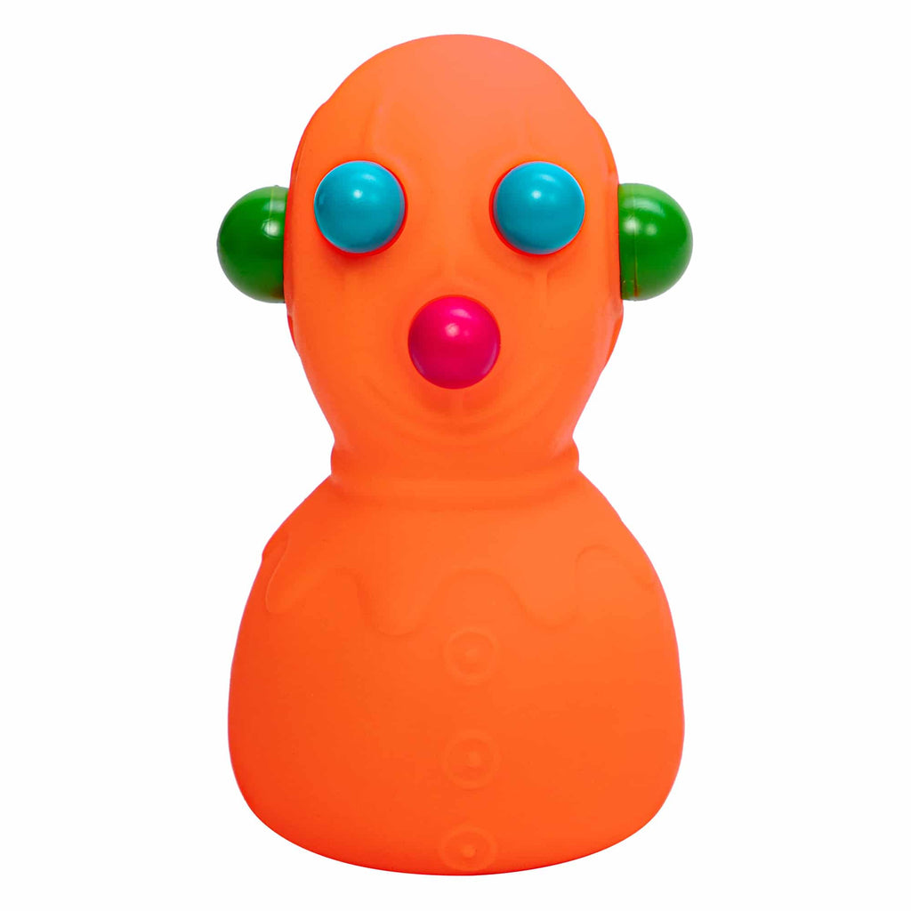 Fun Fidget Monster NeeDoh Panic Pete | Signature Seaside Bay - Purrfect Cat Squishy Character Stress Toy Detail