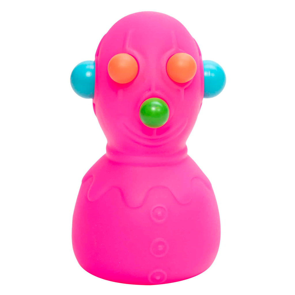 Fun Fidget Monster NeeDoh Panic Pete | Signature Seaside Bay - Purrfect Cat Squishy Character Stress Toy Detail