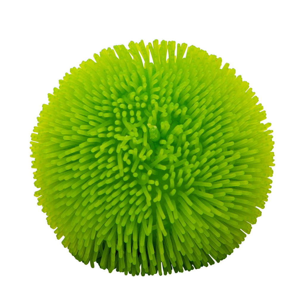 Fuzzy Flocked Shaggy NeeDoh | Collection Winter Creek - Furry Coated Soft Touch Squishable Ball Detail