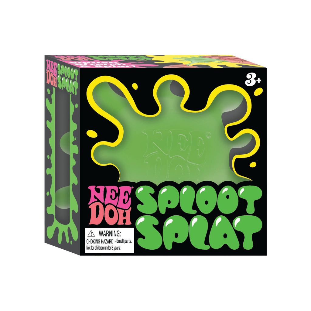 Fuzzy Flocked NeeDoh SplootSplat | Edition Morning Cove - Fuzzy Flocked Textured Sensory Fidget Ball Detail