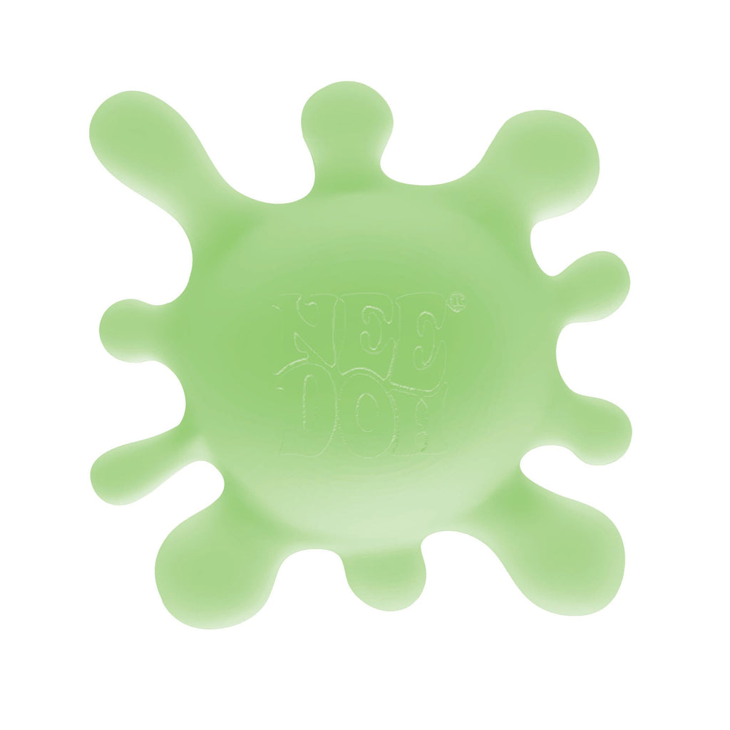 Fuzzy Flocked NeeDoh SplootSplat | Edition Morning Cove - Fuzzy Flocked Textured Sensory Fidget Ball Detail