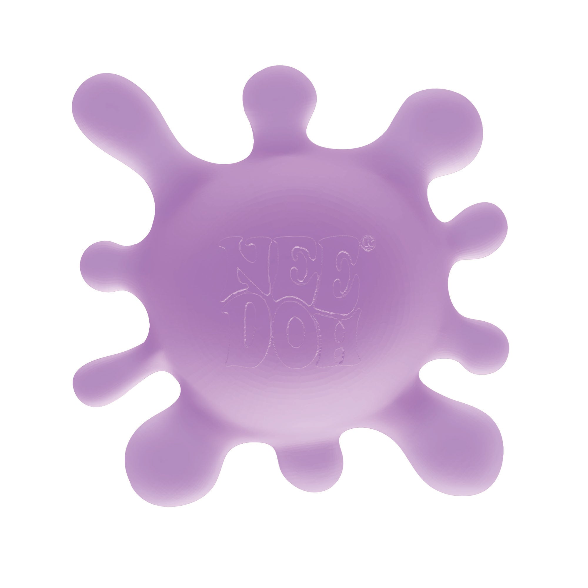 Fuzzy Flocked NeeDoh SplootSplat | Edition Morning Cove - Fuzzy Flocked Textured Sensory Fidget Ball - Surprise Me! (Random Color)
