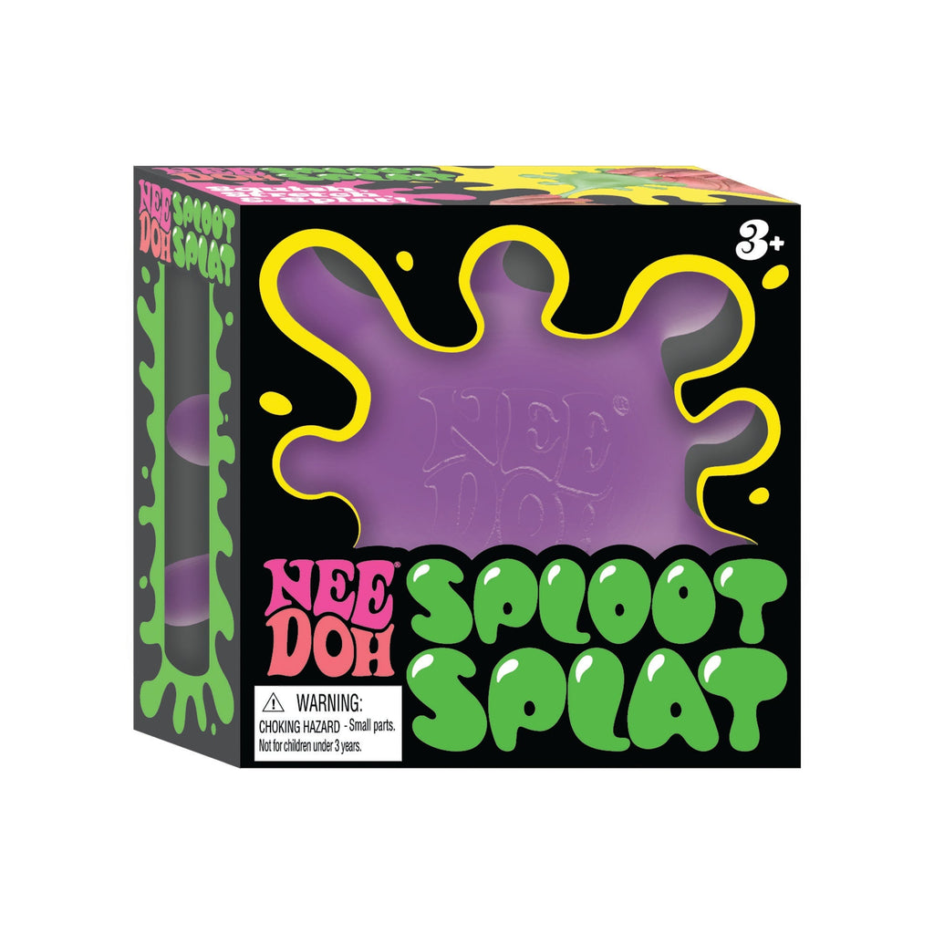 Fuzzy Flocked NeeDoh SplootSplat | Edition Morning Cove - Fuzzy Flocked Textured Sensory Fidget Ball Detail