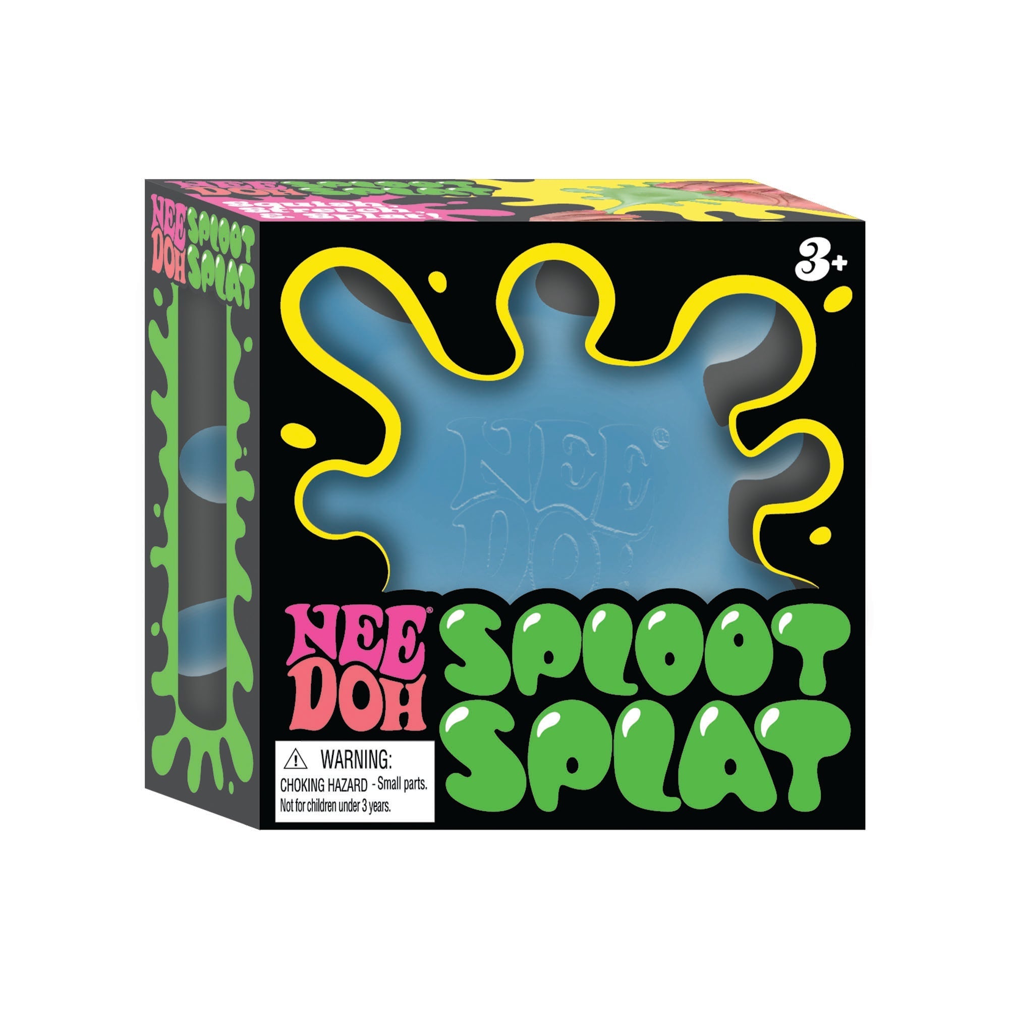 Fuzzy Flocked NeeDoh SplootSplat | Edition Morning Cove - Fuzzy Flocked Textured Sensory Fidget Ball Detail