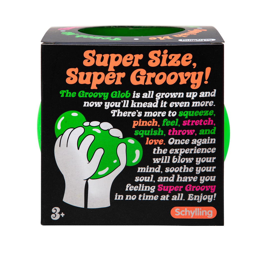 Classic Stress-Relieving Super NeeDoh | Collection Velvet Bloom - The Groovy Glob Retro Malt-Gel Filled Toy Detail