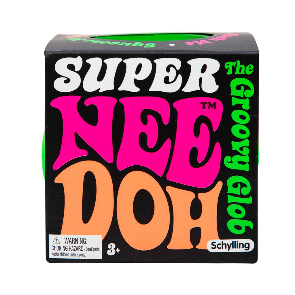 Classic Stress-Relieving Super NeeDoh | Collection Velvet Bloom - The Groovy Glob Retro Malt-Gel Filled Toy Detail