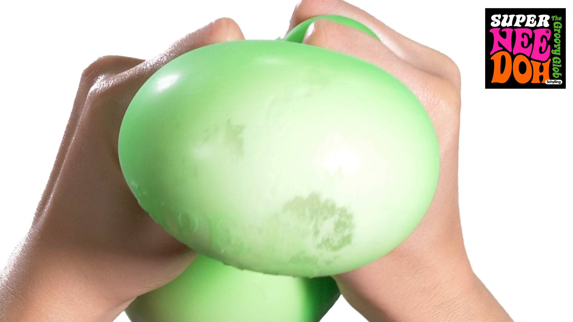 Classic Stress-Relieving Super NeeDoh | Collection Velvet Bloom - The Groovy Glob Retro Malt-Gel Filled Toy Detail